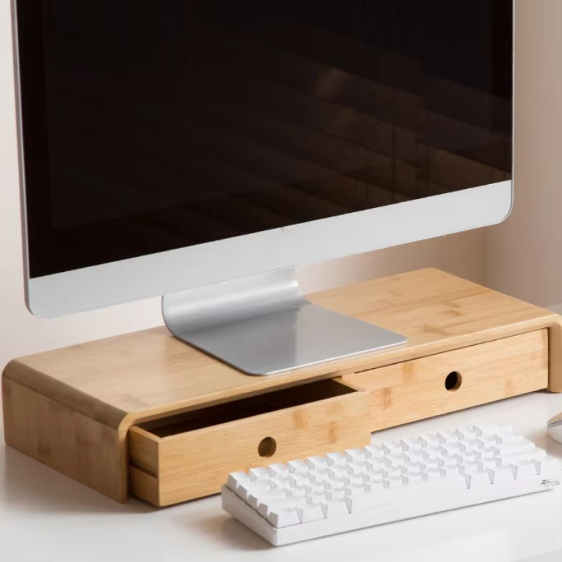 Bamboo Laptop Monitor Riser Ec - Desk Room Setup recensie en prijs