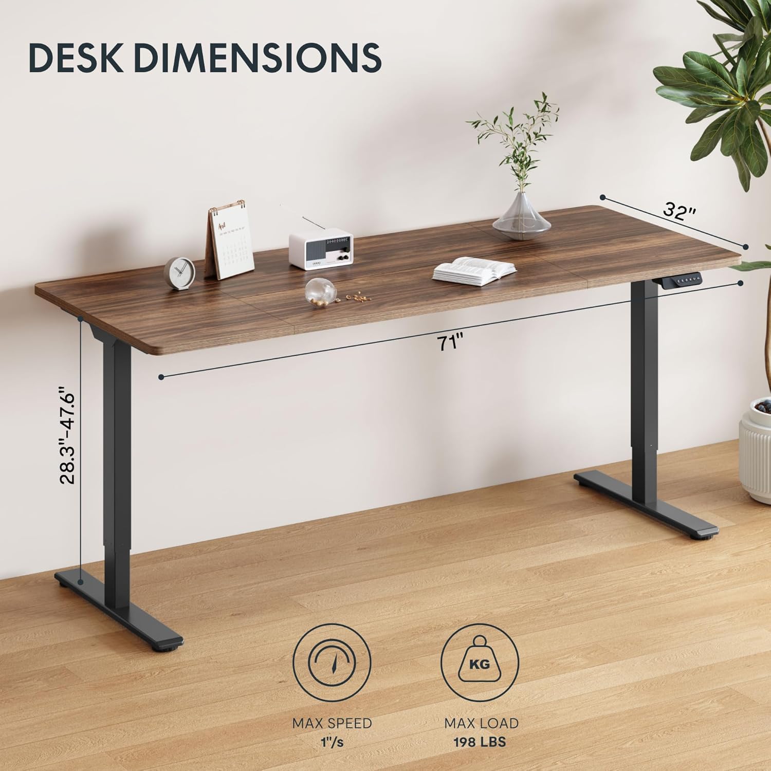 Electric Standing Desk with Du - L Shaped Desk Setup recensie en prijs