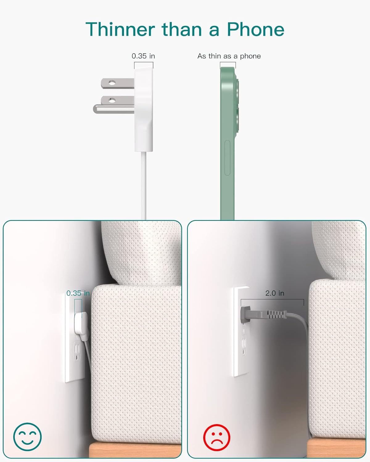 12 Outlet Flat Plug Power Stri - Power Strip Flat recensie en prijs