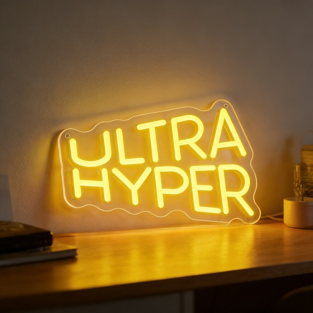 Ultra Hyper Neon Sign LED Wall - Desk Room Setup recensie en prijs