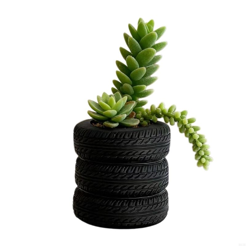 Creative Tire Resin Flower Pot - Plant Pot Small Desk recensie en prijs