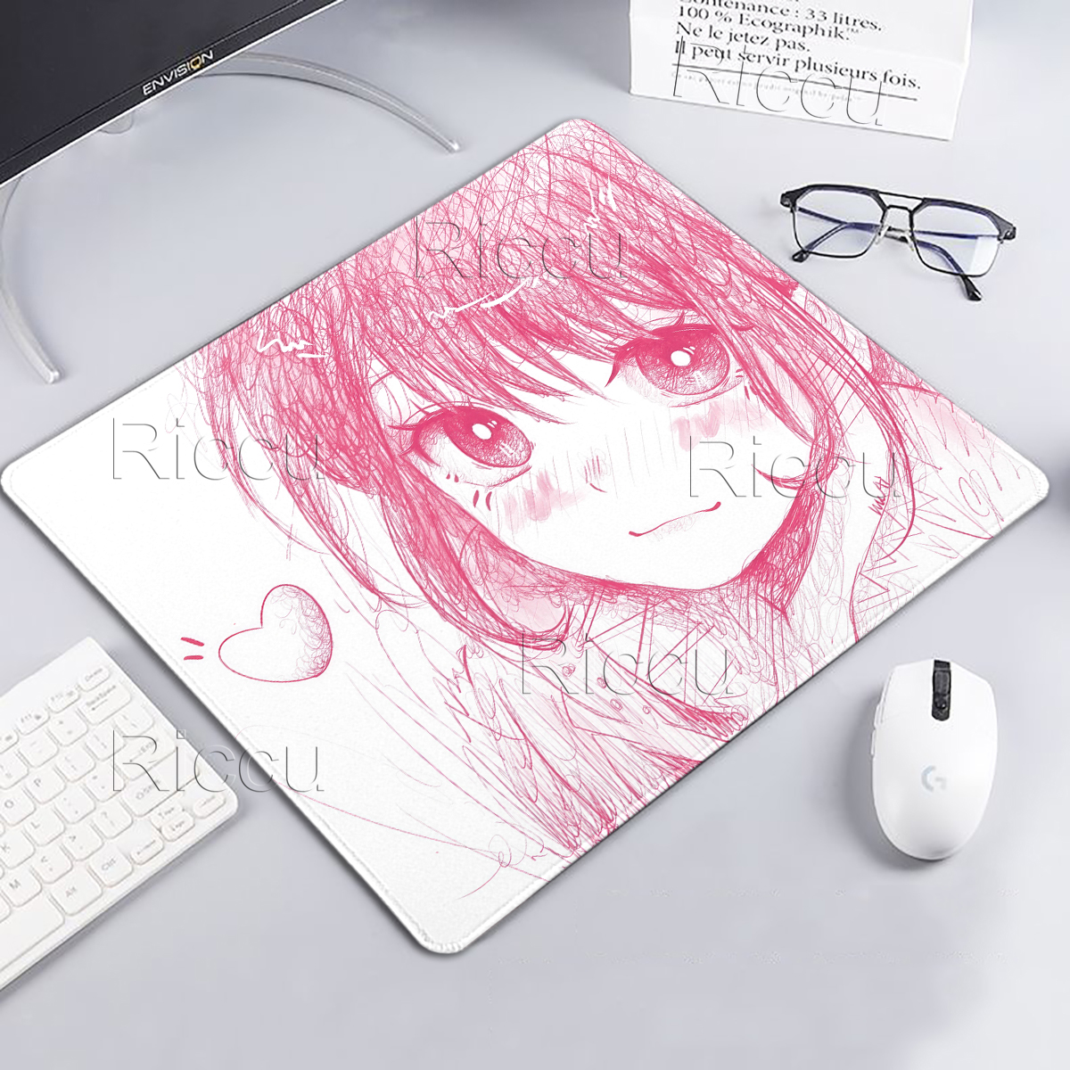 Small Size Anime Girl Aestheti - Desk Setup Accessories Aesthetic recensie en prijs