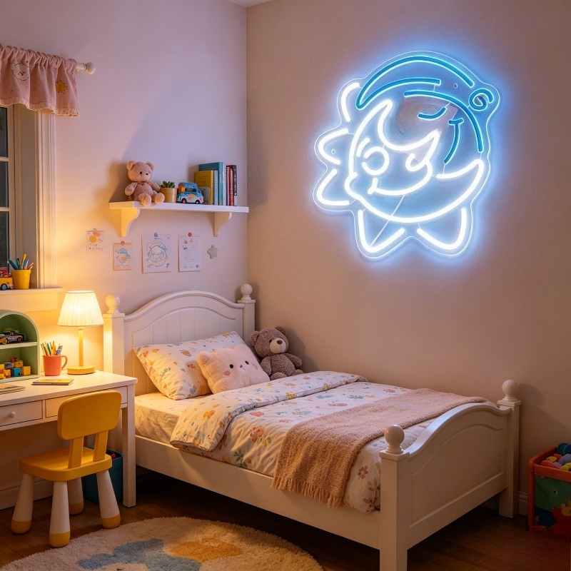 Cute Shark LED Neon Sign USB R - Desk Room Setup recensie en prijs