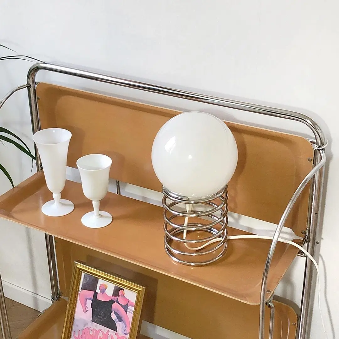 Bauhaus Spring Glass Table Lam - Desk Setup Vintage recensie en prijs