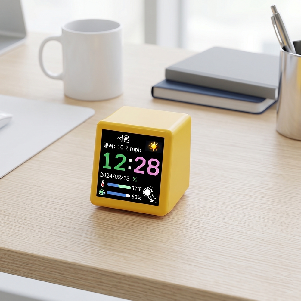 Smart Weather Desktop Clock |  - Desk Setup Photo recensie en prijs