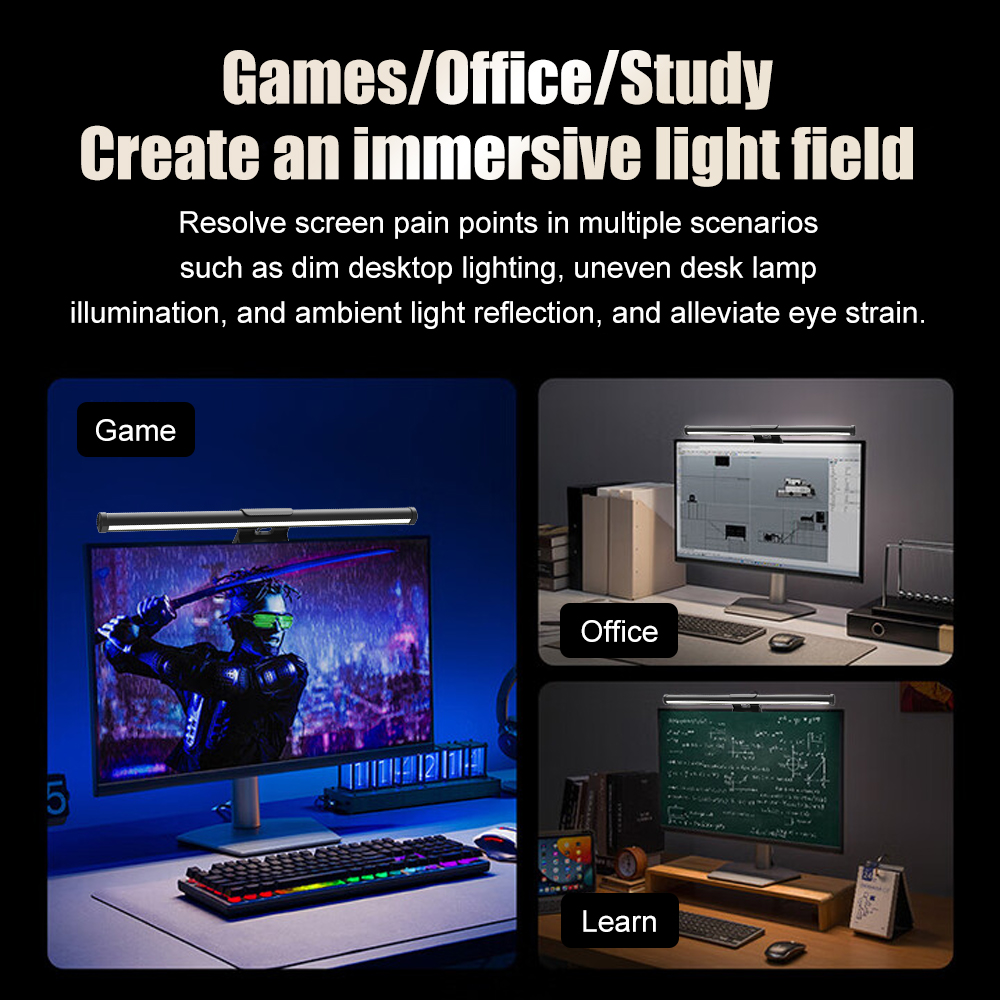 RGB Lightbar Monitor Light Bar - Desk Room Setup recensie en prijs