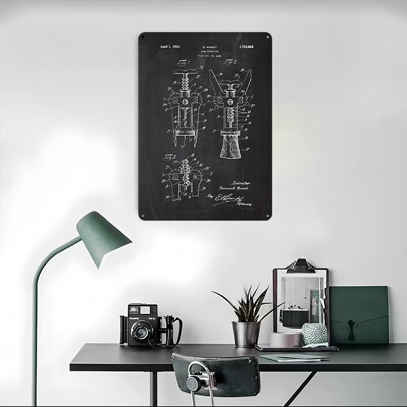 1928 Cork Extractor Tinplate P - Desk Room Setup recensie en prijs