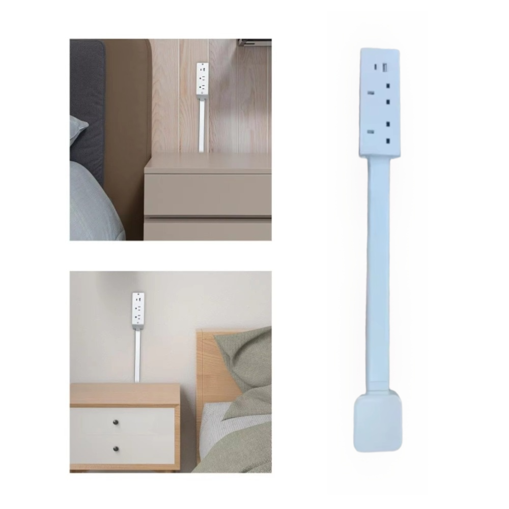 Rotates 180° Electrical Outlet - Power Strip Flat recensie en prijs
