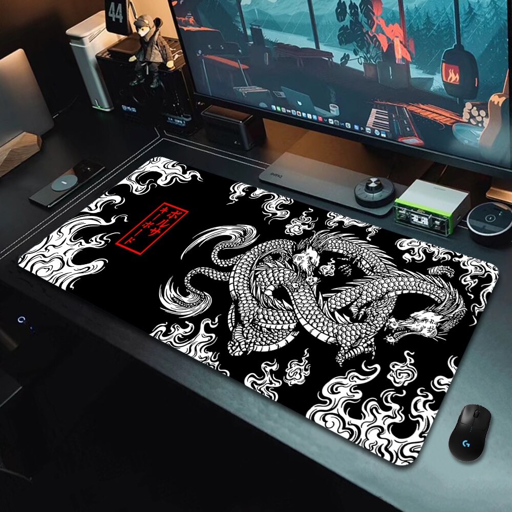Japanese Dragon Large Gaming M - Desk Setup Japan recensie en prijs
