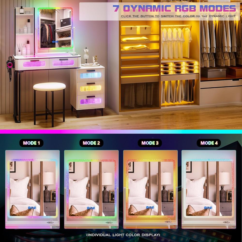 Makeup Vanity Desk with WirelC - Desk Vanity Setup recensie en prijs
